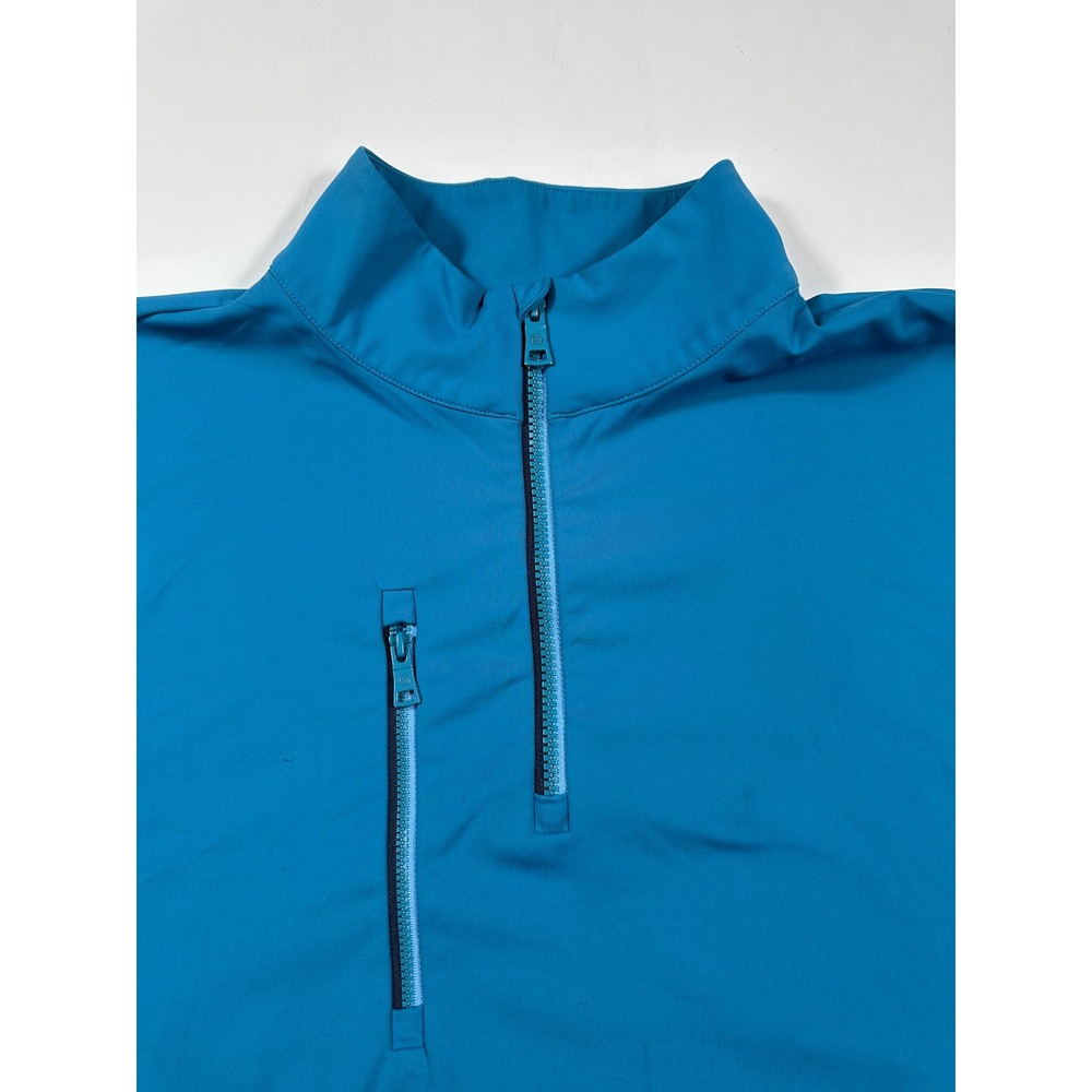 G/FORE Pullover Mens XL 1/4 Zip Midlothian Country Club Blue